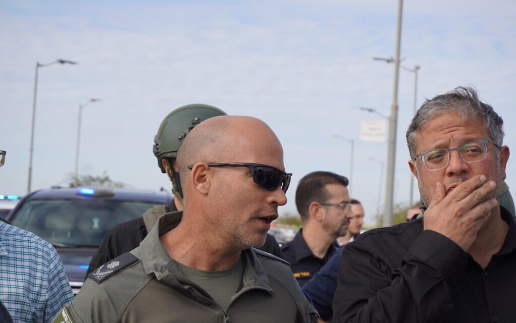 Ben Gvir vows to ‘thrash’ criminals in Tarabin al-Sana, urges Shin Bet to join raid