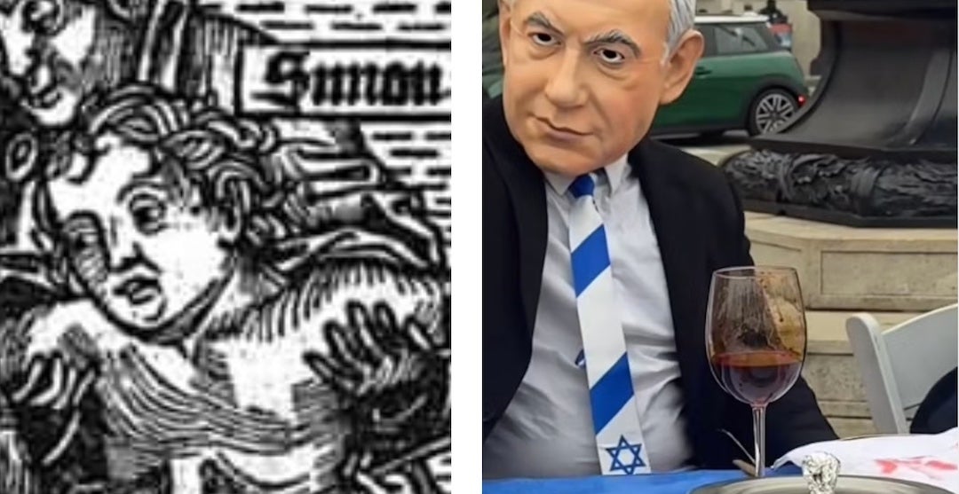 The blood libel never went away. Last week in Washington, D.C., it went viral.