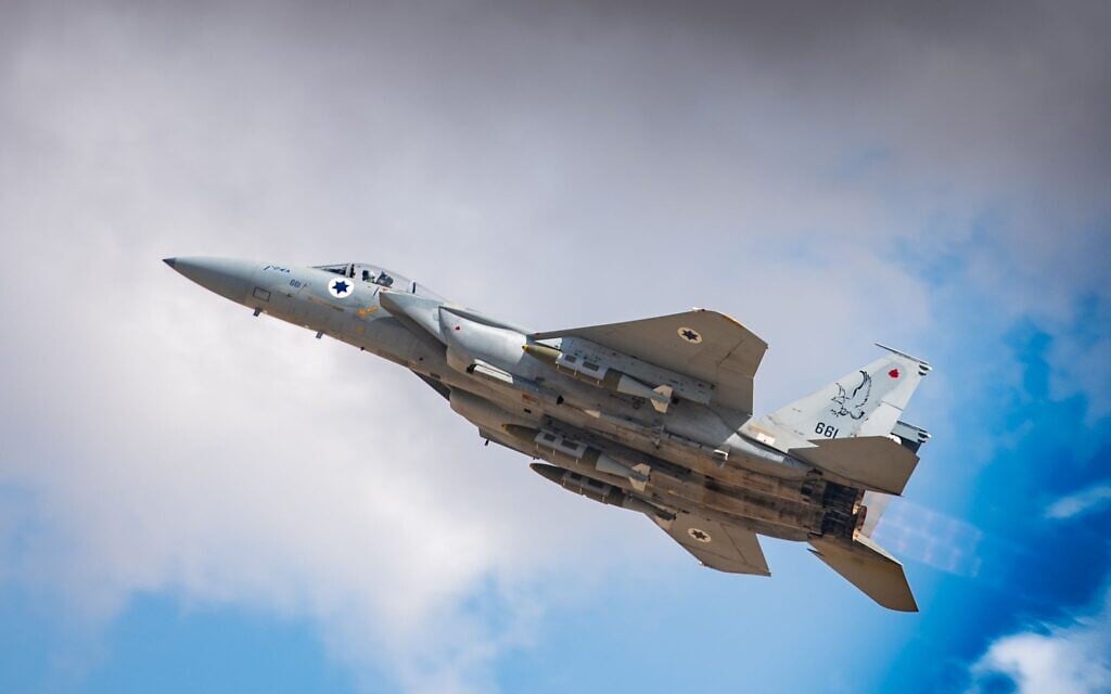 Pentagon announces $8.6 billion Boeing contract for Israeli F-15 fighter jets