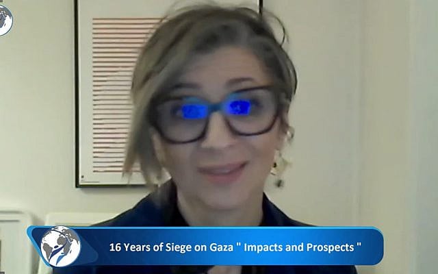 Giovanni Giacalone | Italian media bust Albanese: She attended an event with Hamas and PIJ officials