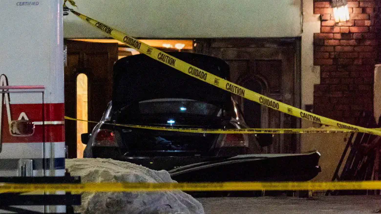 Man charged with hate crime after ramming Chabad headquarters in New York