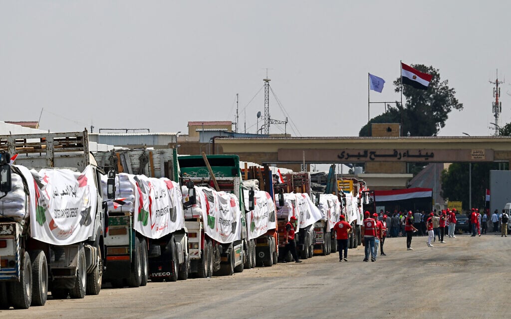 IDF said planning to operate inspection site at Rafah Border Crossing when it reopens