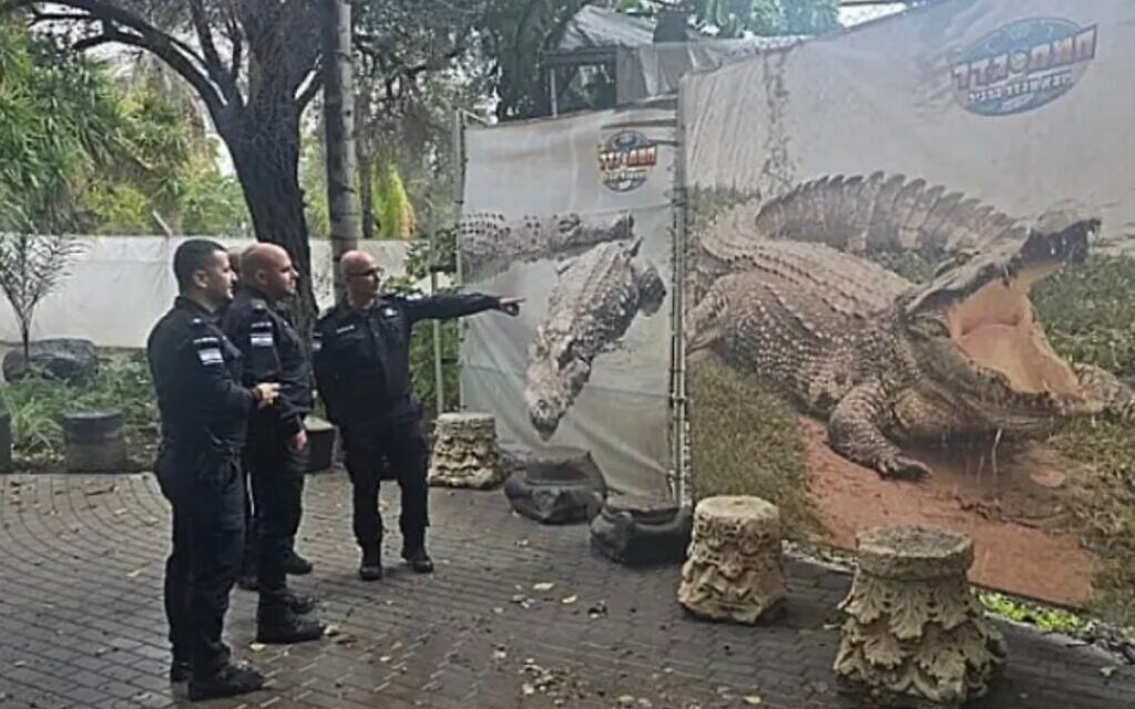 Prison officers tour crocodile farm as Ben Gvir said pushing for ‘Alligator Alcatraz’