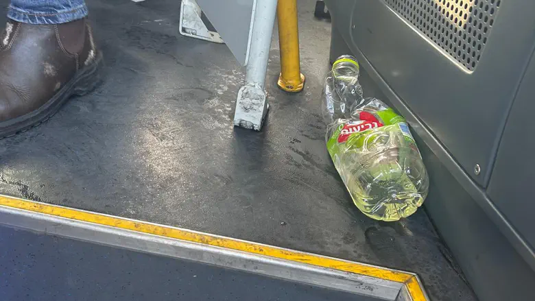 Man attempts to set child on fire on bus