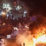 WATCH: Massive fire breaks out in Tehran shopping center amid protests