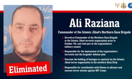 IDF confirms killing of top Islamic Jihad Gaza commander