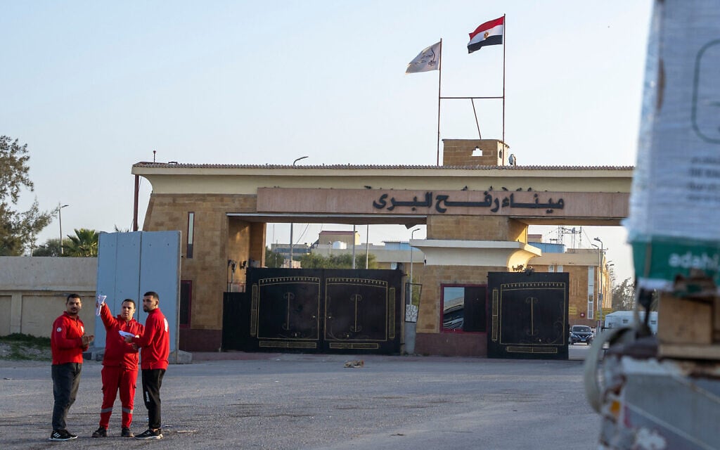 Rafah Crossing opens after over a year, with pedestrian passage to start Monday