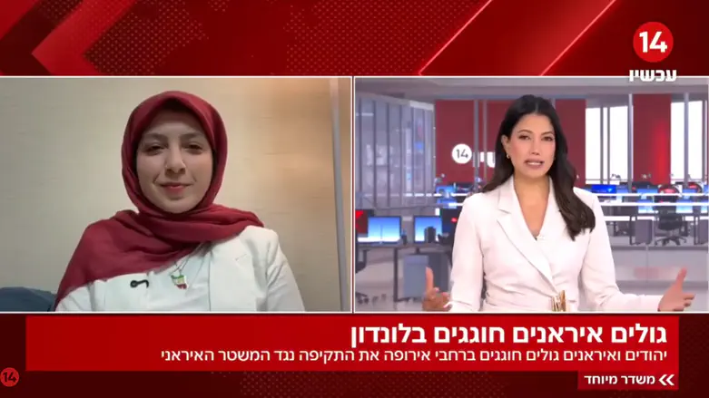 Iranian Exile to Israeli channel: “We Are Happy – Thanks to Netanyahu and Trump”