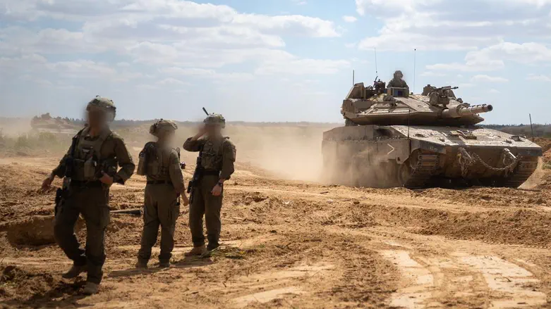 IDF eliminates armed Hamas terrorists in central Gaza