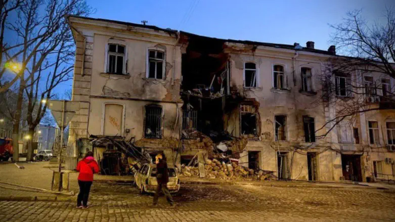 Suicide drone strikes Odessa synagogue