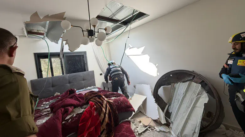 Man moderately injured by missile strike in the Negev