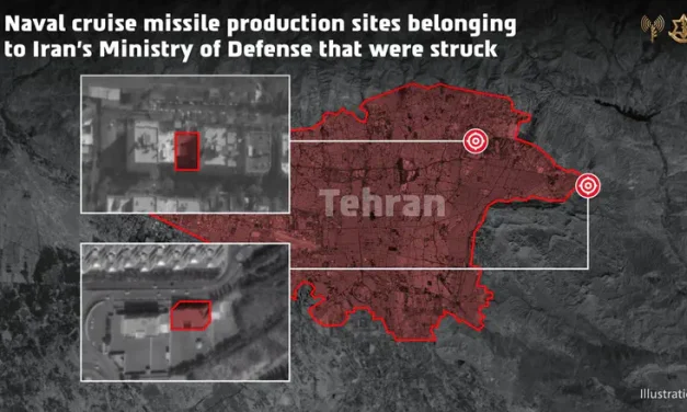 IDF strikes cruise missile production sites deep in Tehran