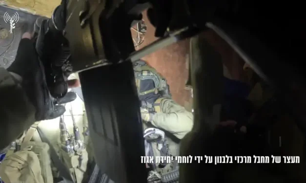 Bodycam footage: IDF special forces capture terrorist commander on Mount Dov