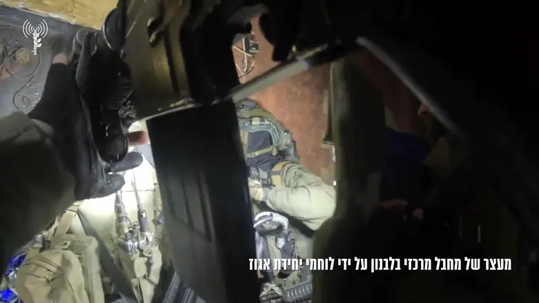 Bodycam footage: IDF special forces capture terrorist commander on Mount Dov