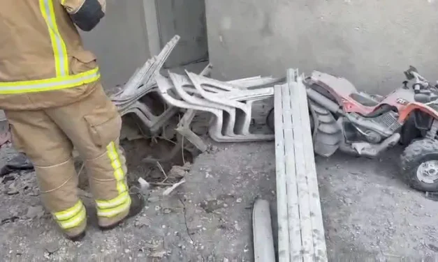 Iranian missile damages two homes in Samaria