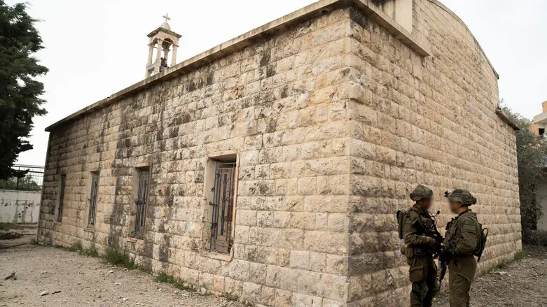 Hezbollah terror tunnel found on church grounds in southern Lebanon