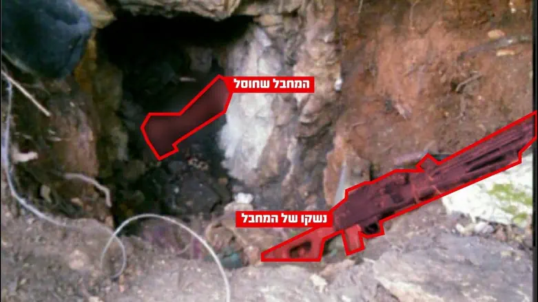 Footage from activities of 401st Brigade in southern Lebanon