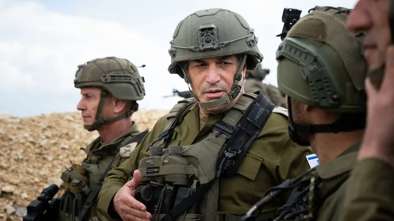 IDF Chief in southern Lebanon: We will persist and remove the threat