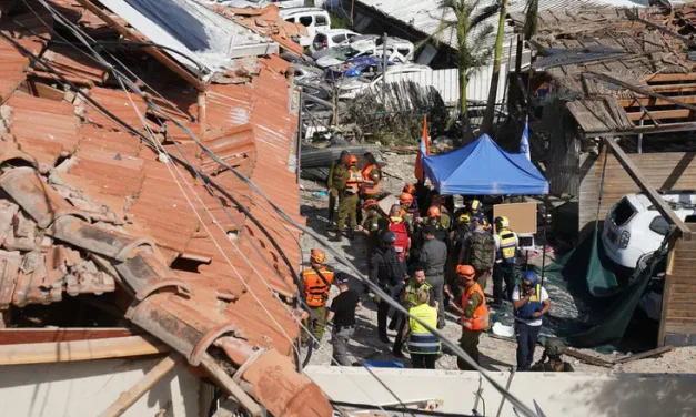 ‘The ceiling entirely collapsed’: 11 injured at impact site in Be’er Sheva