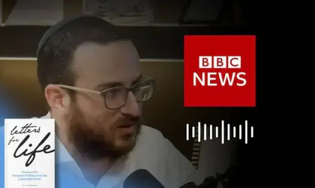 BBC interviews Chabad author as book becomes national bestseller