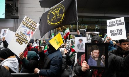 Protesters chant for Hamas and Hezbollah at Al Quds Day rally in New York City