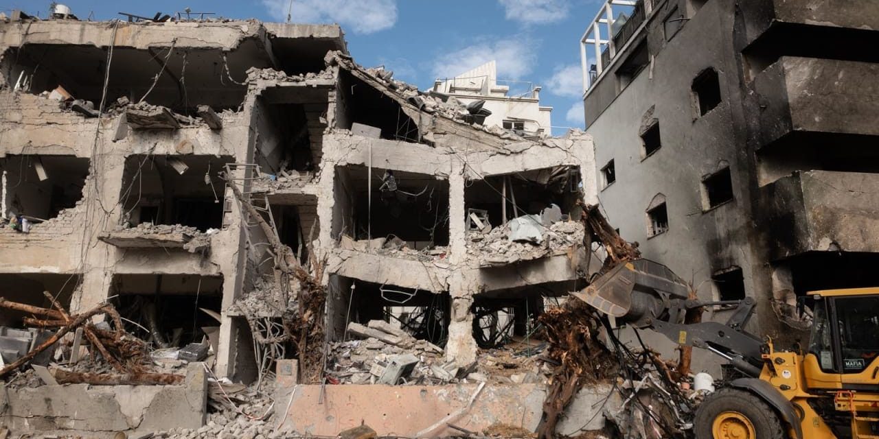 Eight wounded, cars catch fire in central Israel following strike from Iranian cluster munition