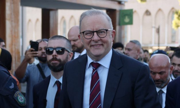 PM Albanese heckled, booed at Sydney mosque during Eid prayers over Gaza stance