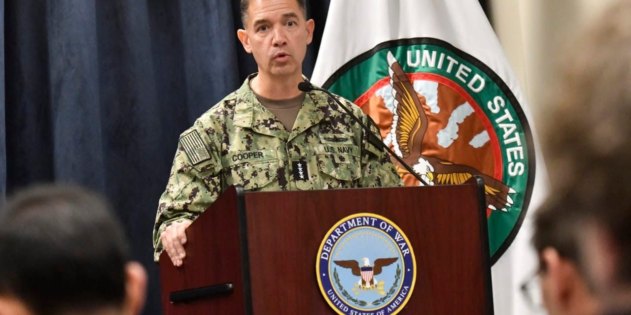 Iran targets civilians out of desperation, CENTCOM chief Cooper tells anti-regime outlet