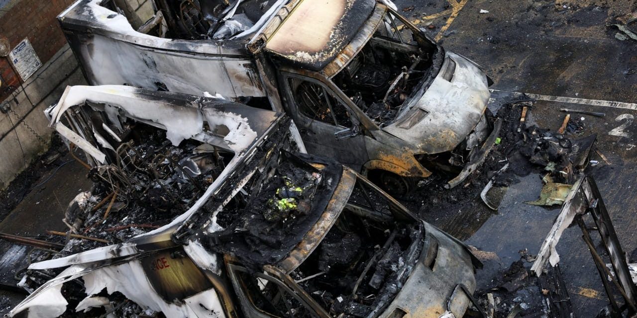 London police arrest two men over antisemitic arson of Jewish ambulances