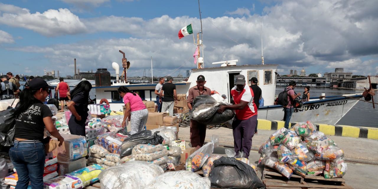 Two humanitarian aid boats en route to Cuba are missing, Mexico says