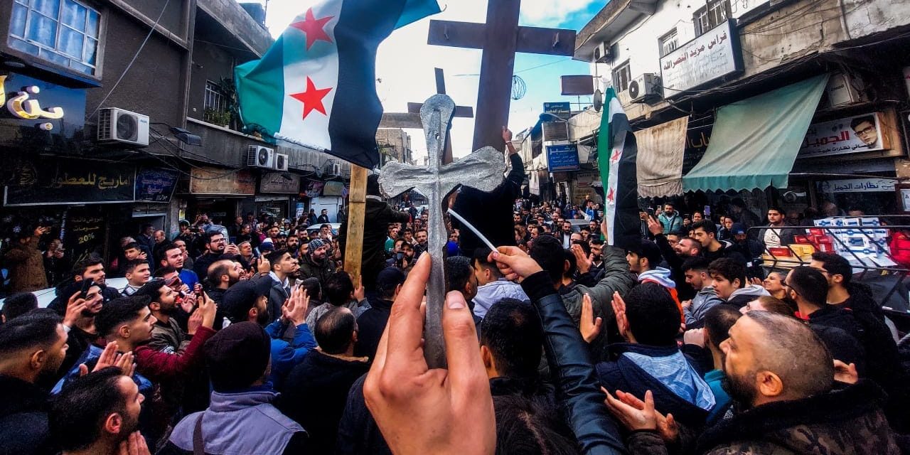 Protests erupt in Syrian Christian city Al-Suqaylabiyah, demand security accountability