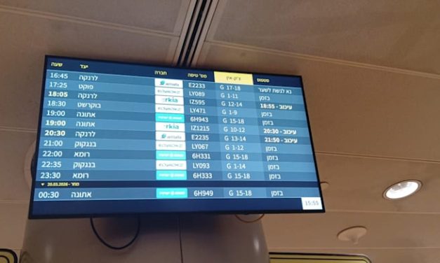 Ben Gurion airport chaos after tighter restrictions imposed