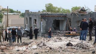 Iranian missile that hit Zarzir broke apart mid-air before interception