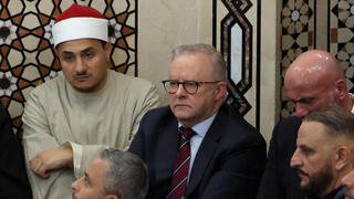 Chaos at major Sydney mosque as protesters shout ‘genocide supporter’ at Australian PM