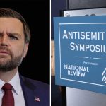 At Republican antisemitism confab, Tucker Carlson is the villain — and JD Vance the unspoken question