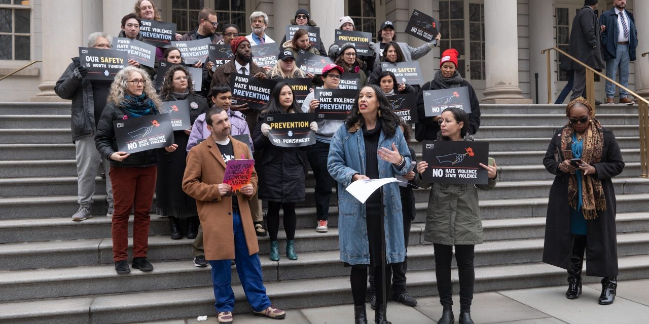 Progressive Jewish group unveils plan to combat hate in NYC — without policing