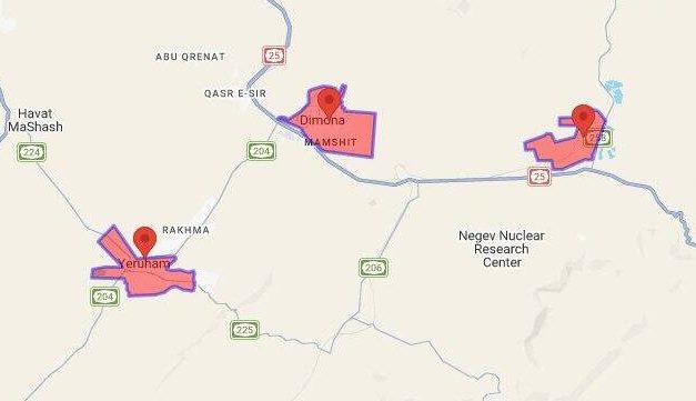 Sirens in Dimona after 11-hour lull as Iran resumes fire with limited barrage