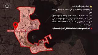 Iran retracts Doha evacuation warning after calling area ‘legitimate target’