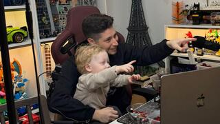 How LEGO helped a father hold on as his son fights a rare brain tumor