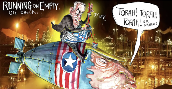 Australian Financial Review Defends Antisemitic David Rowe Cartoon