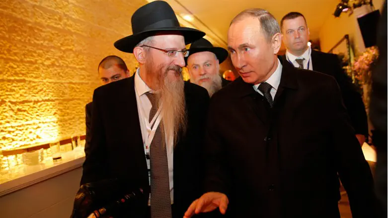 Putin’s message to Russian Jews for Passover