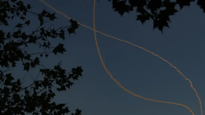 Hezbollah fires missiles at central Israel on Passover eve