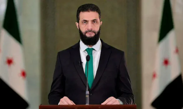 Awkward moment: Syrian President battles water bottle