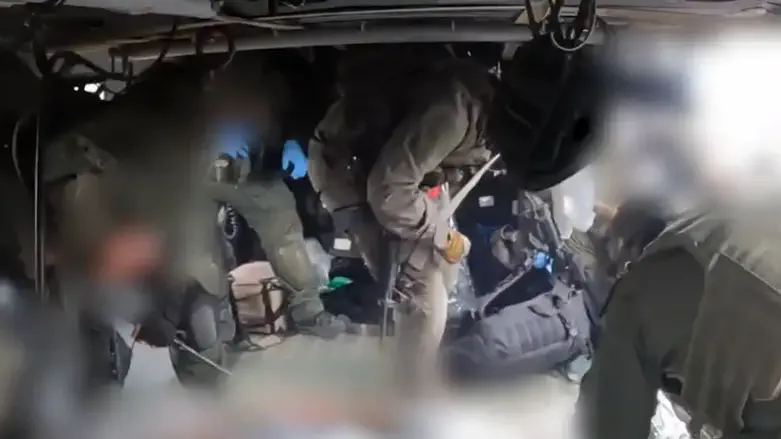 Special footage from the Israeli Air Force’s aerial casualty evacuation efforts in Lebanon