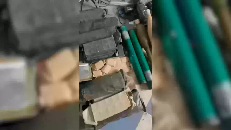 Hezbollah equipment found in southern Lebanon school