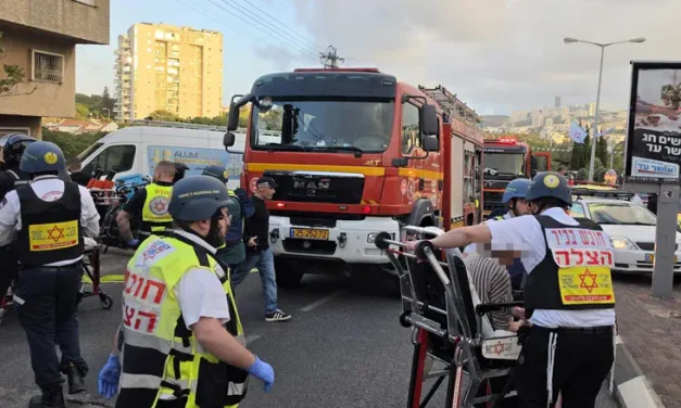 Ballistic missile strikes residential building in Haifa, one severely injured
