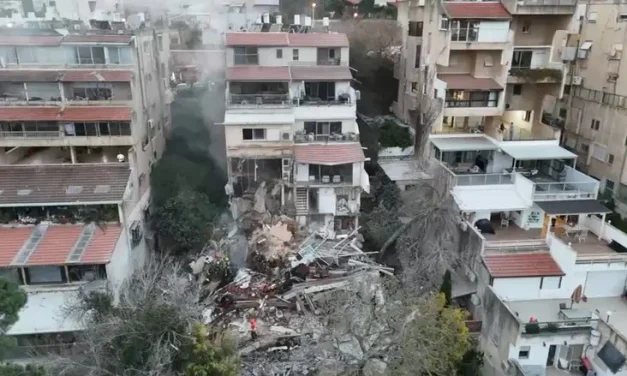 Drone footage shows devastation in Haifa