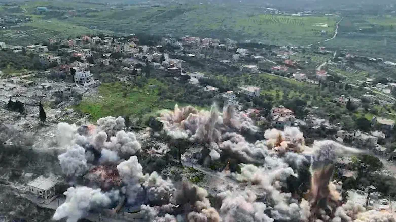 Watch: Golani troops destroy over 300 terror infrastructure sites in Lebanon