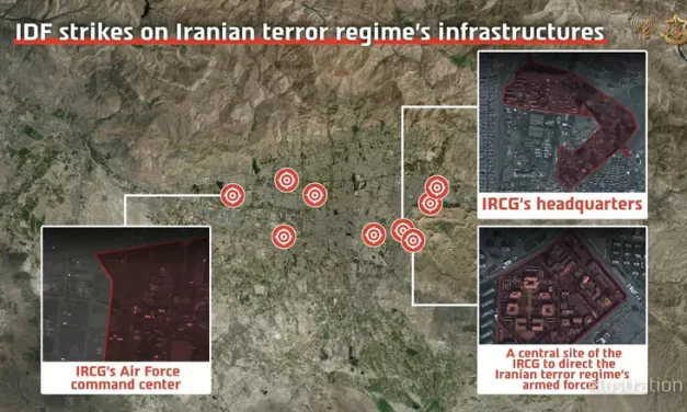 IDF bombs IRGC command centers and missile sites in Tehran