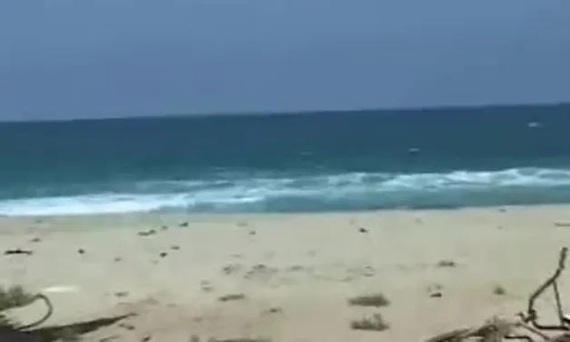 The sea didn’t split for people on the shore